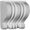 Ekena Millwork 6 1/2"W x 3 3/4"D x 7 1/8"H Elsinore Corbel COR07X04X07EL - alternate 1